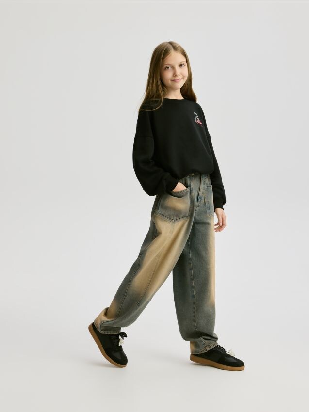 Reserved - Blugi skater - bleumarin