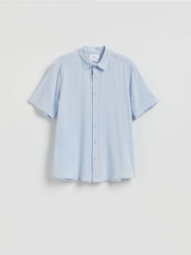 Camisa em algodão regular fit - RESERVED