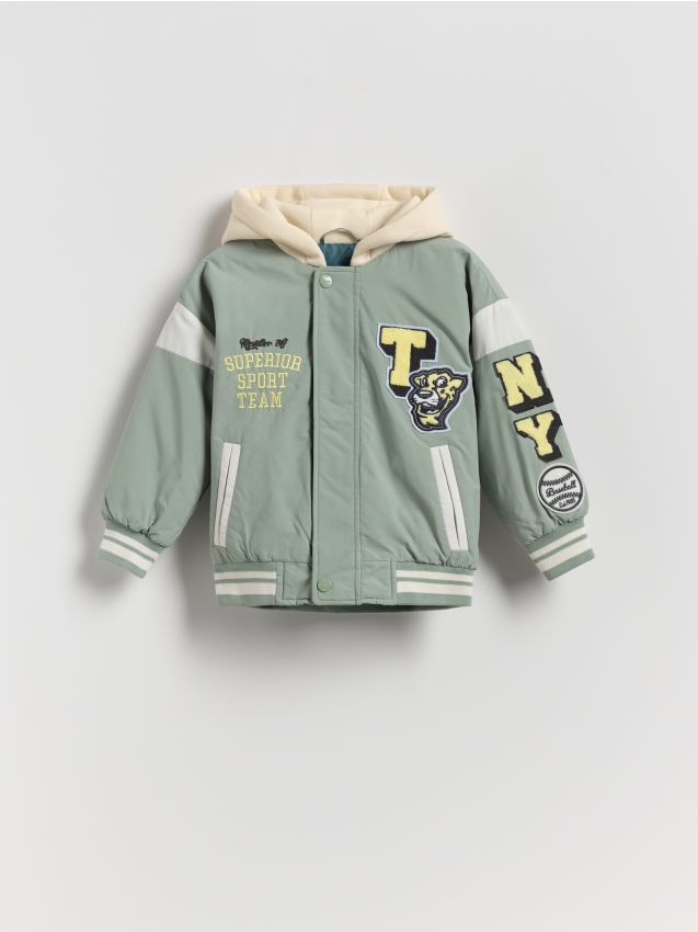 Oversized-lõikega bomber-jakk - RESERVED