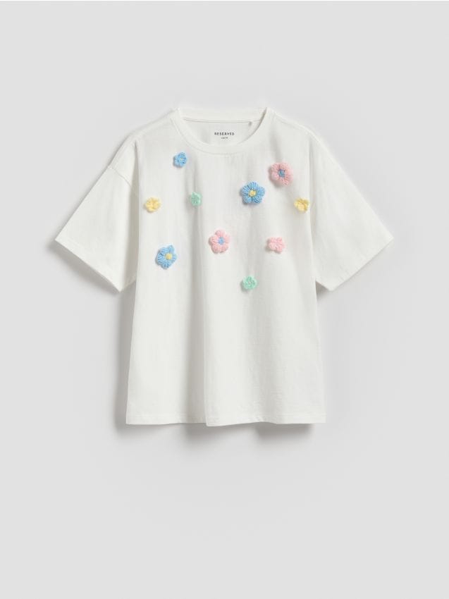 T-shirt with appliqué - RESERVED