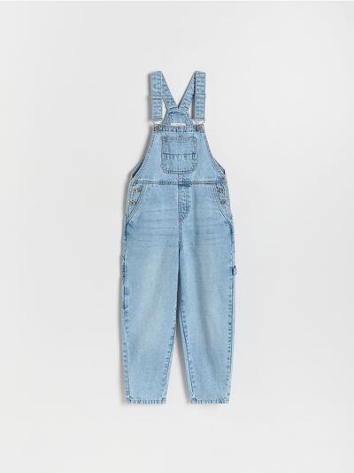GIRLS` DUNGAREES
