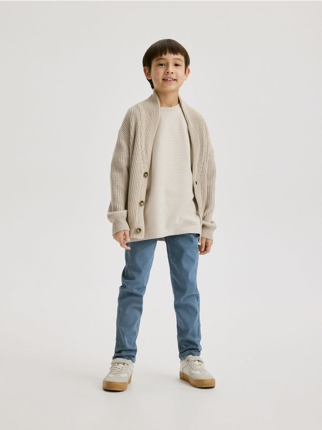 Elastic regular trousers - RESERVED