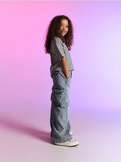 GIRLS` JEANS TROUSERS