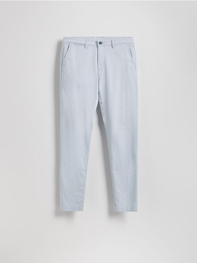 Chino slim cotton rich trousers - RESERVED