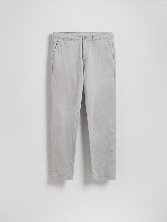 Chino slim cotton rich trousers - RESERVED