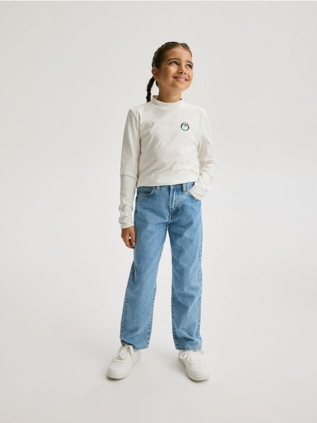 T-shirt with embroidery detail - RESERVED