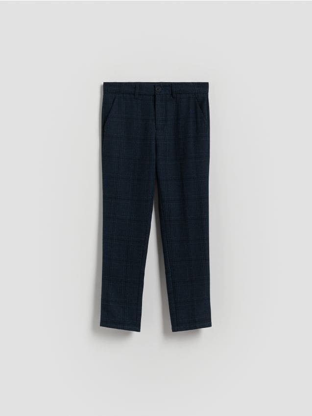 Smart trousers with viscose blend - RESERVED