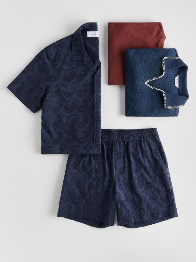 Chemise en coton regular fit - RESERVED