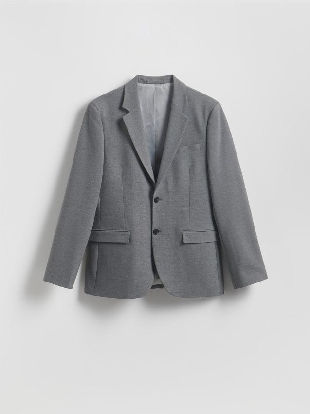 Blazer im Regular-Fit mit Viskosegemisch - RESERVED