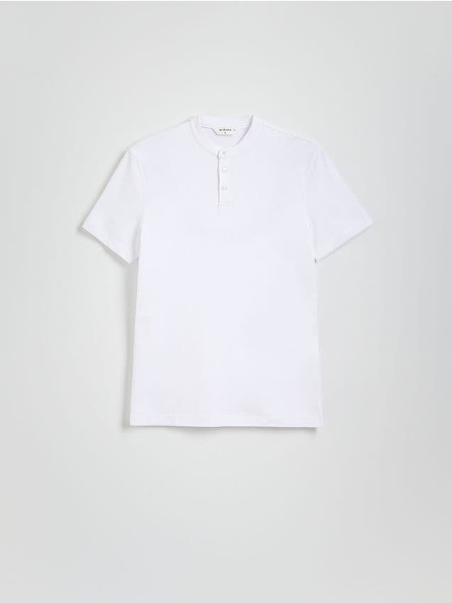 Reserved Reserved - Μπλούζα πόλο regular fit με όρθιο γιακά