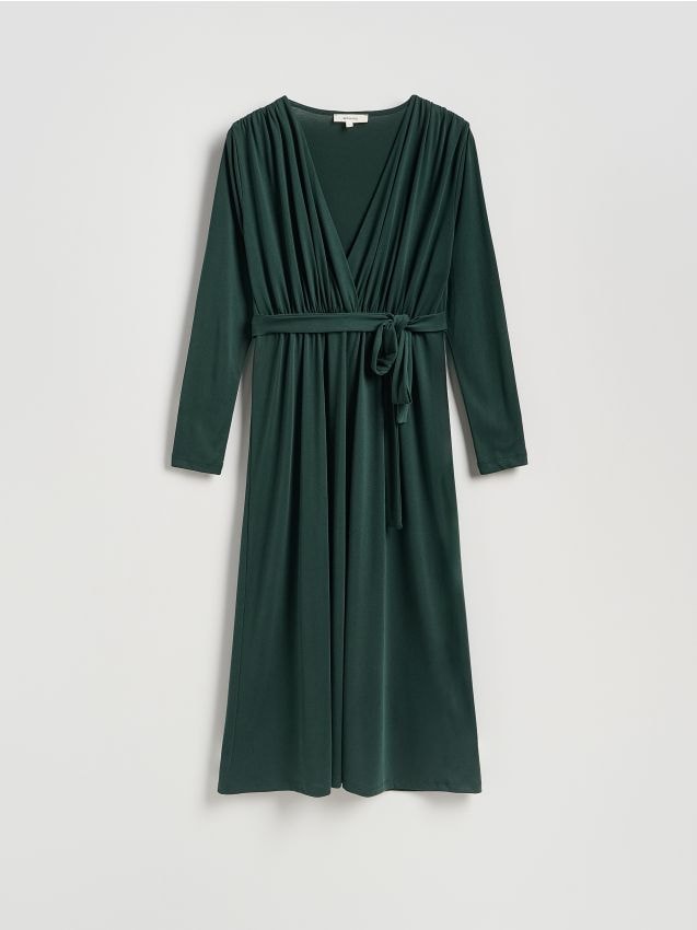 Abito midi in modal - RESERVED
