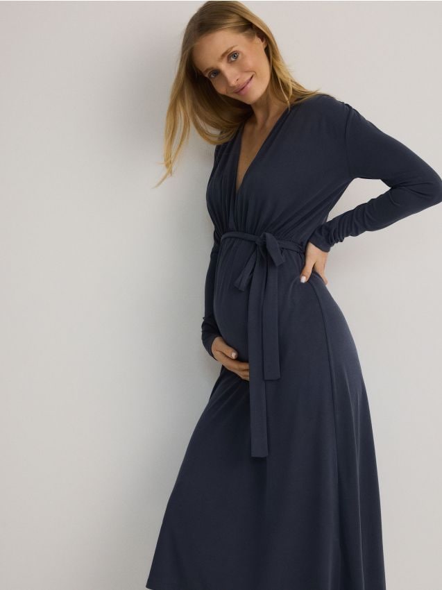 Modal rich midi dress - RESERVED