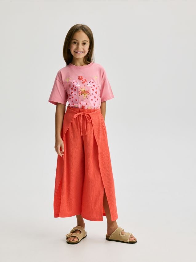 Pleated culottes - RESERVED