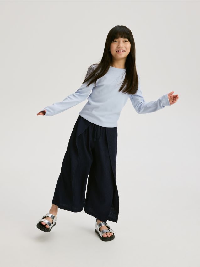 Pleated culottes - RESERVED