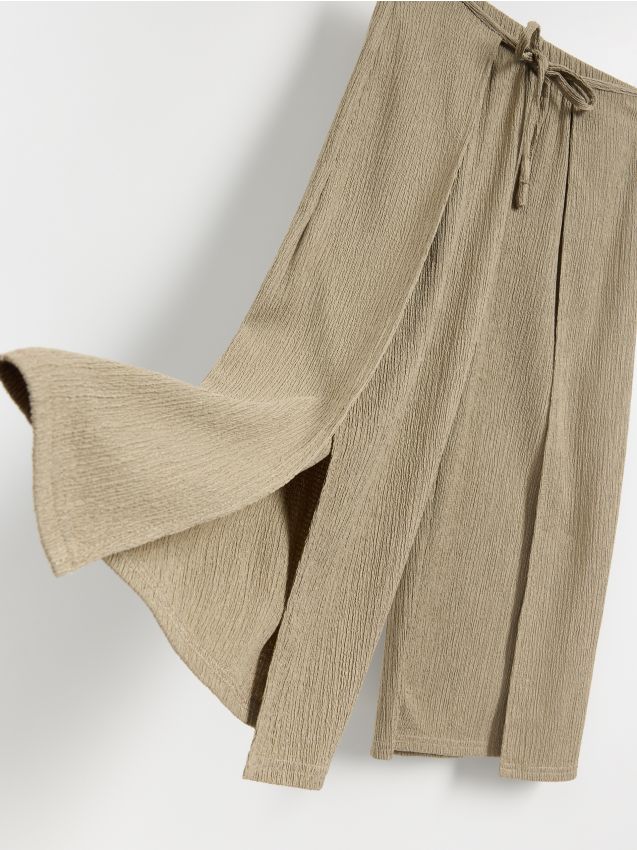 Pleated culottes - RESERVED