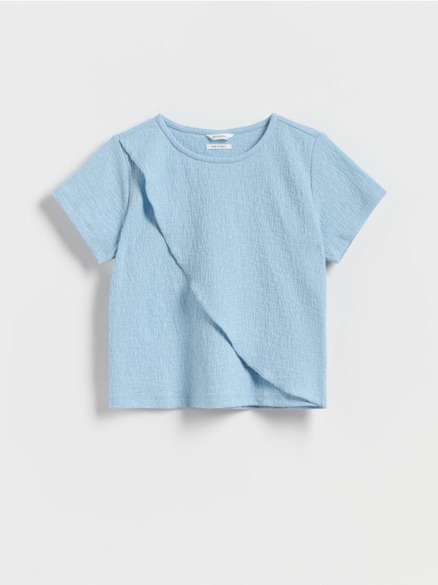 Blouse with asymmetric stitching - RESERVED