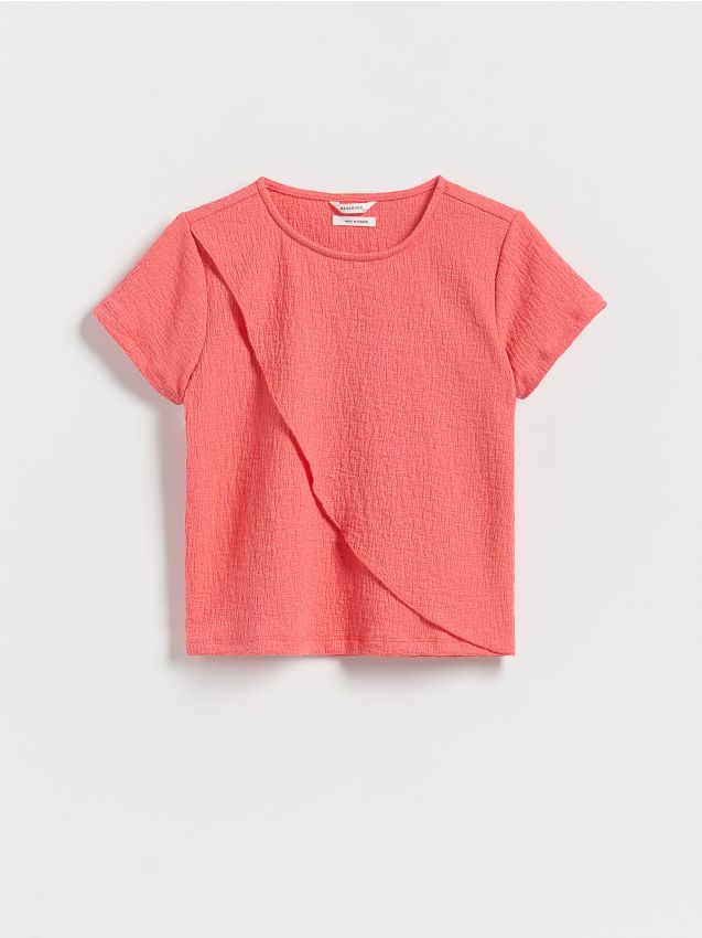Blouse with asymmetric stitching - RESERVED