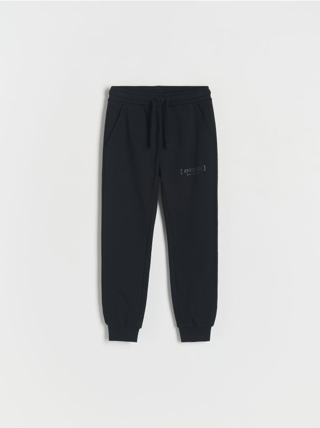 Reserved - Pantaloni sport jogger - negru