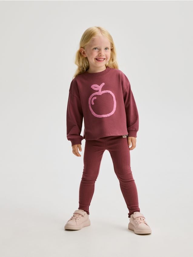 Rib knit leggings - RESERVED