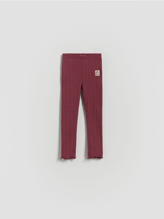 Rib knit leggings - RESERVED