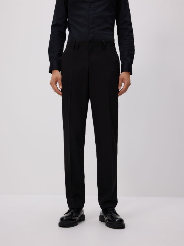 Slim fit suit trousers - RESERVED