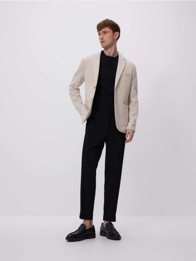 Pantalon de tailleur à plis marqués - RESERVED