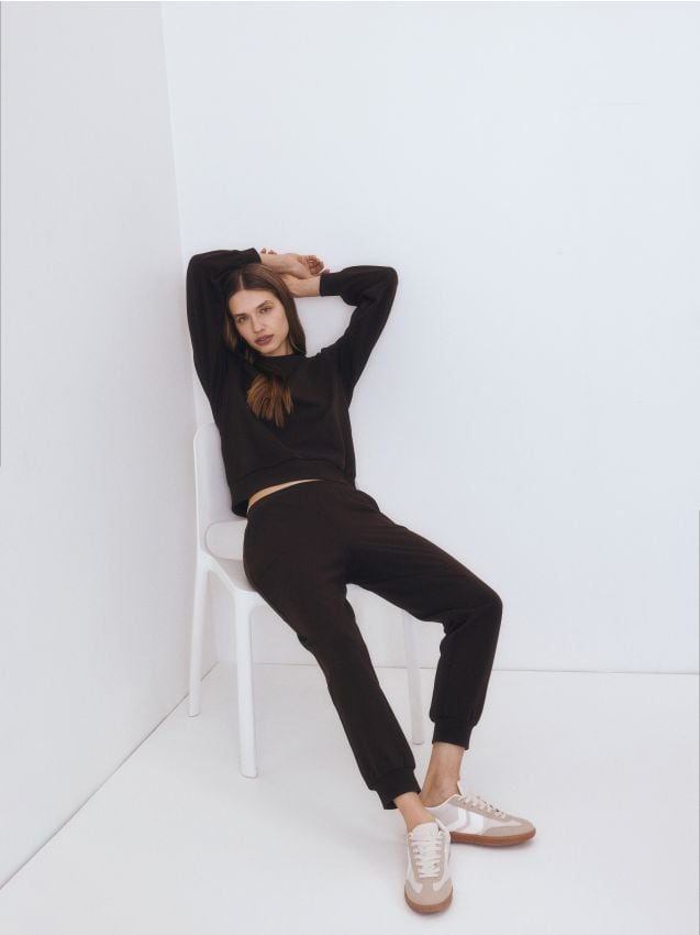 Cotton jogger sweatpants - RESERVED