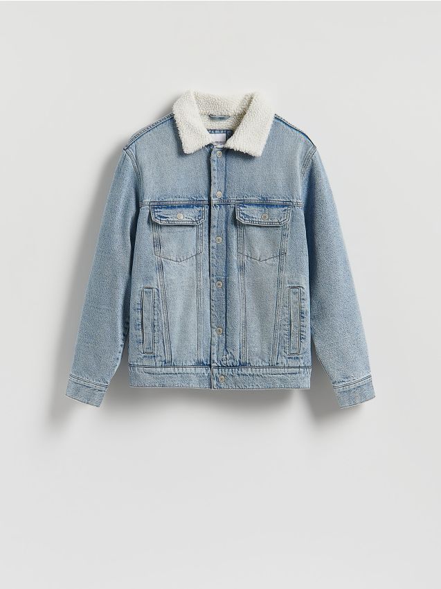 Denim sherpajack - RESERVED