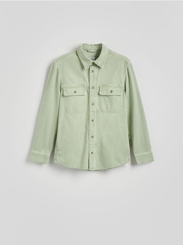 Camicia in denim regular fit - RESERVED