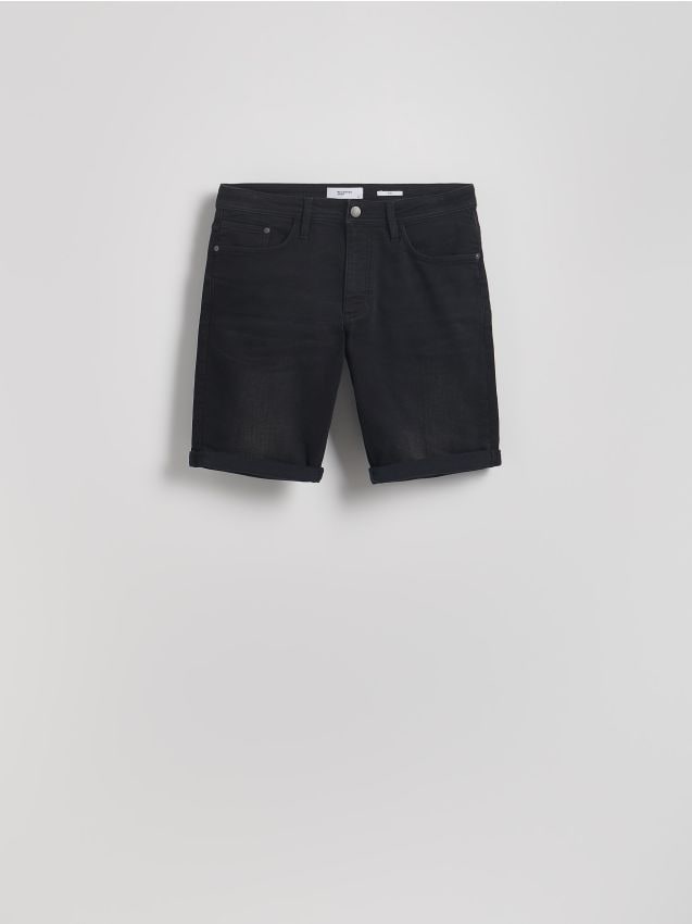 Slim fit pleated shorts - RESERVED