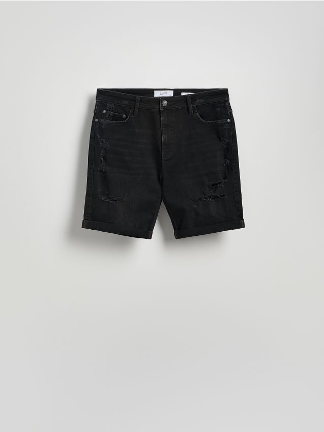 Slim fit denim shorts - RESERVED