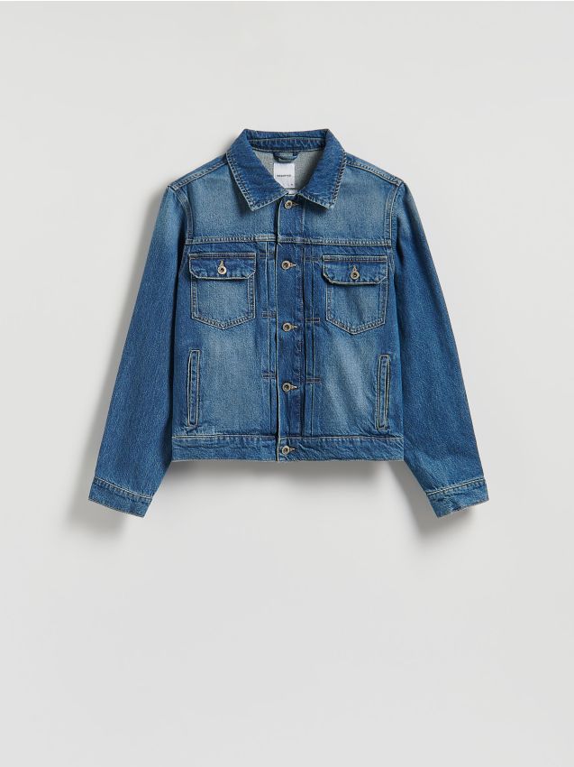 Faded denim jacket - RESERVED