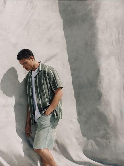 Pantaloni scurți straight din denim