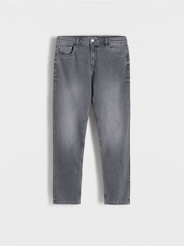 Reserved - blugi regular fit - gri