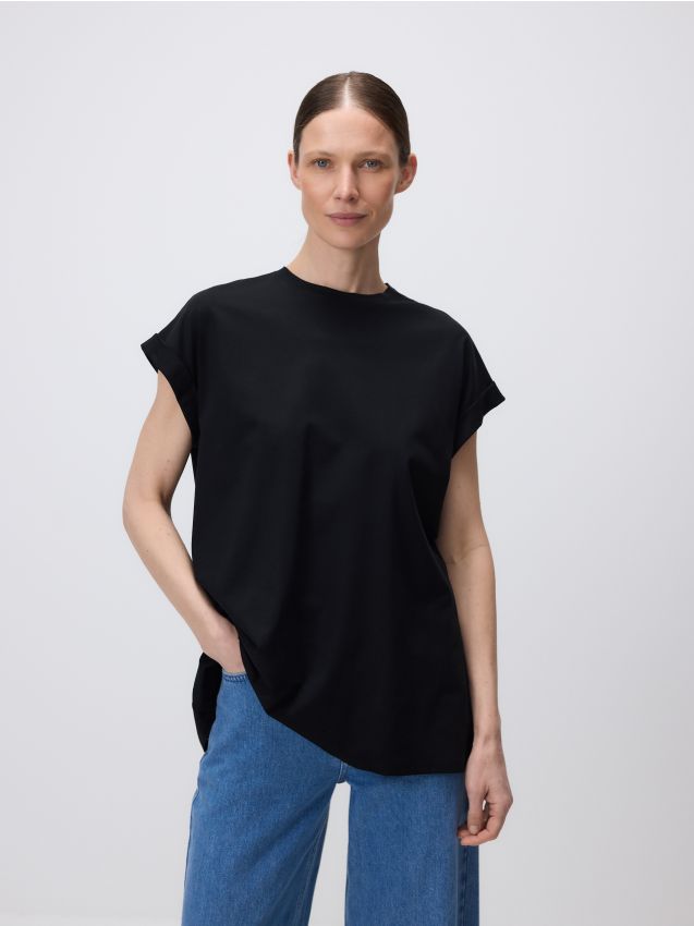 Modal blend T-shirt - RESERVED