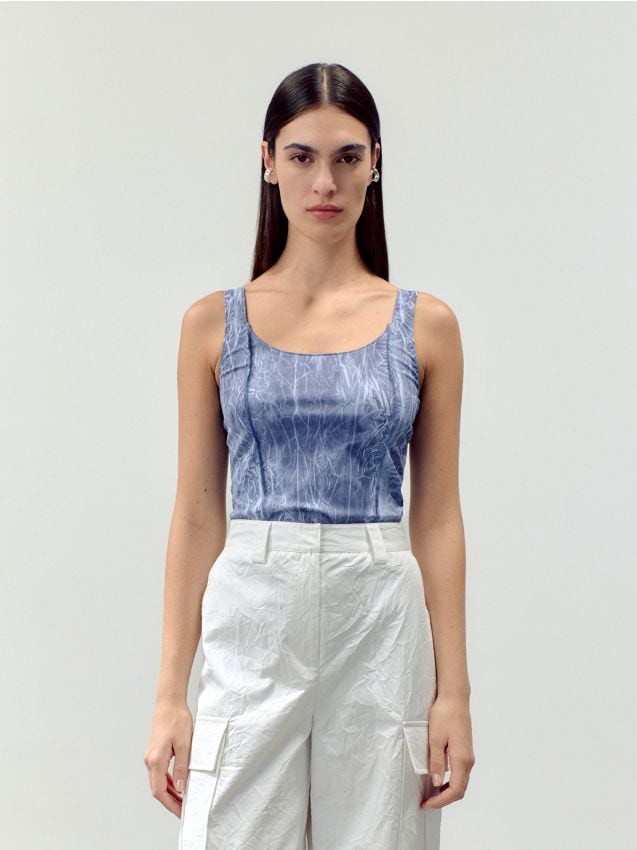 Tie dye top - RESERVED