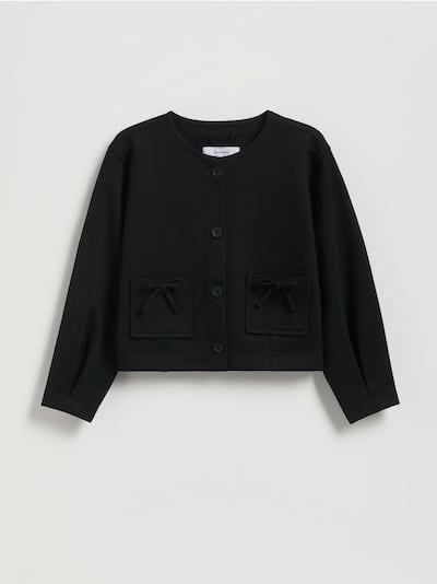 Short viscose jacket