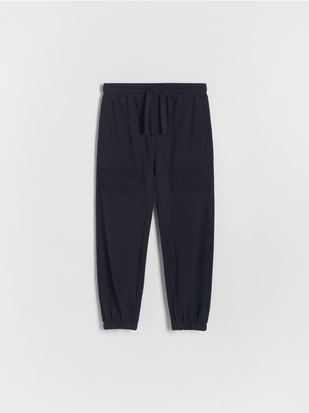 Reserved - Pantaloni jogger - Albastru metalizat