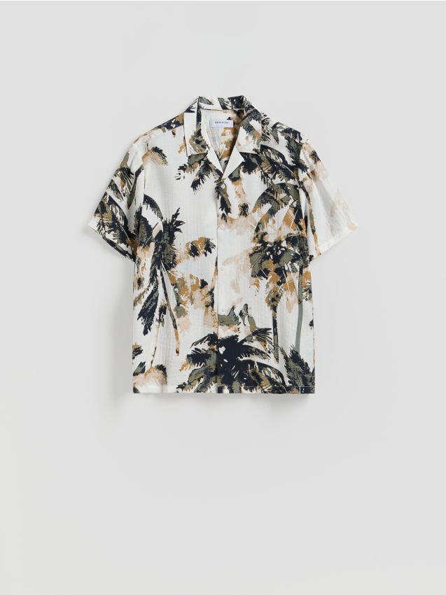 Reserved - Cămașă cu model comfort fit - multicolor