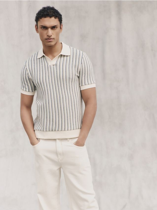 Triibuline polosärk comfort fit - RESERVED
