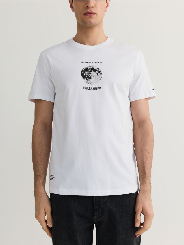Regular fit printed T-shirt - RESERVED