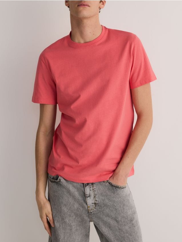 Regular fit cotton T-shirt - RESERVED