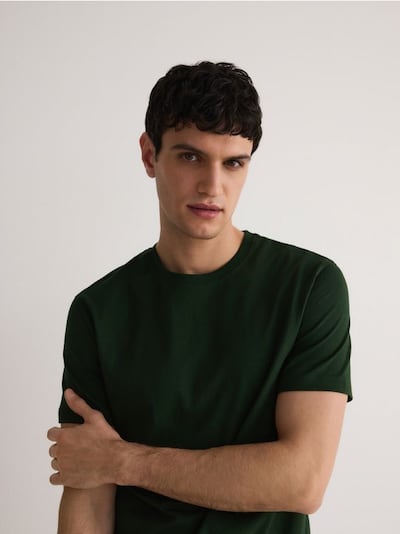 Regular fit cotton T-shirt