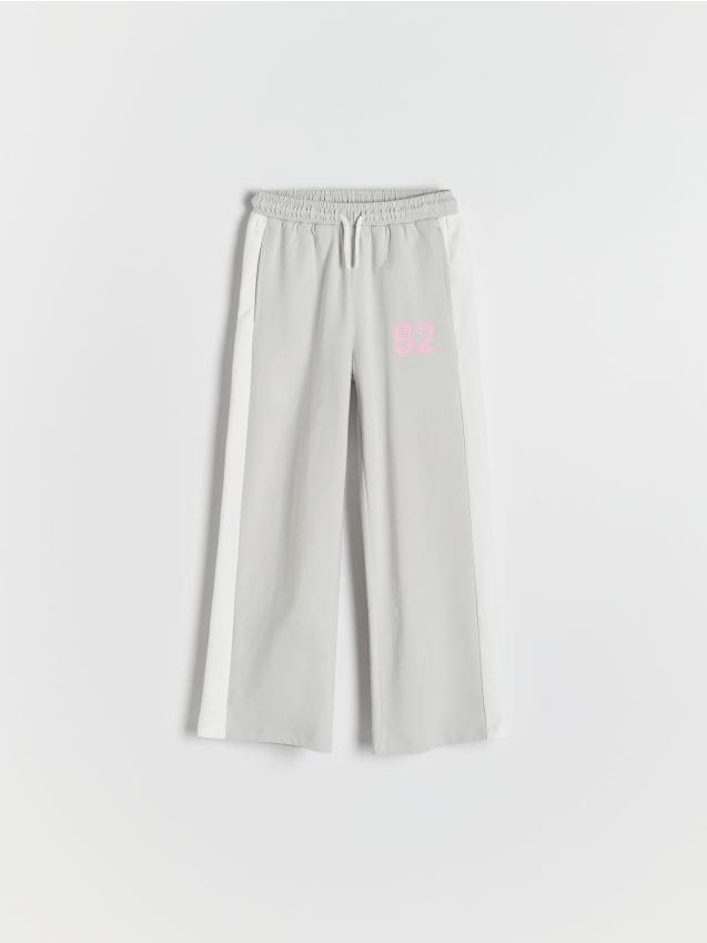 Pantalon large à rayures - RESERVED