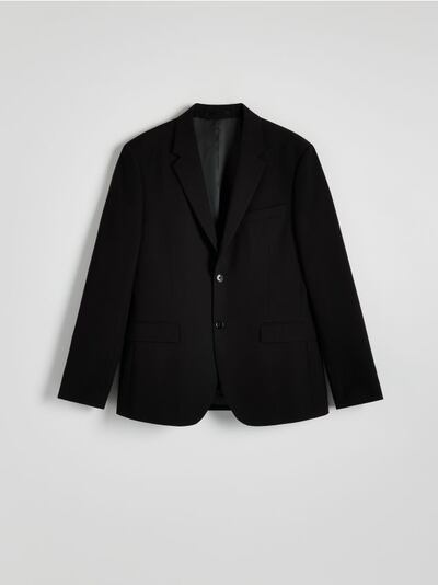 Marynarka slim fit z dodatkiem wiskozy