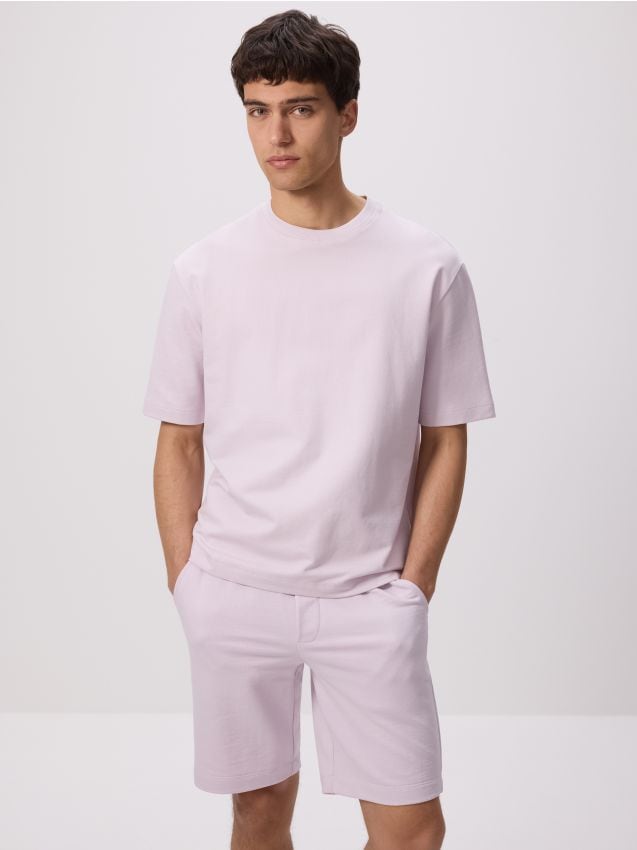 Boxy cotton T-shirt - RESERVED
