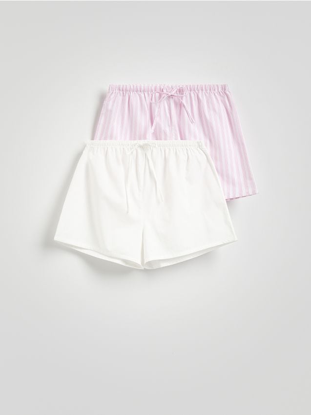 2-pack pyjama shorts - RESERVED
