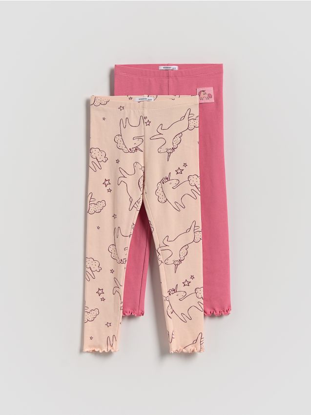 Cotton rich leggings 2 pack - RESERVED