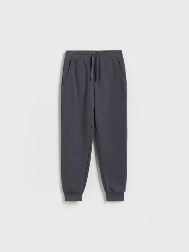 Reserved - Pantaloni sport jogger - gri-închis