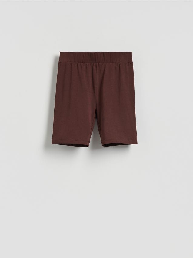Cotton rich biker shorts - RESERVED